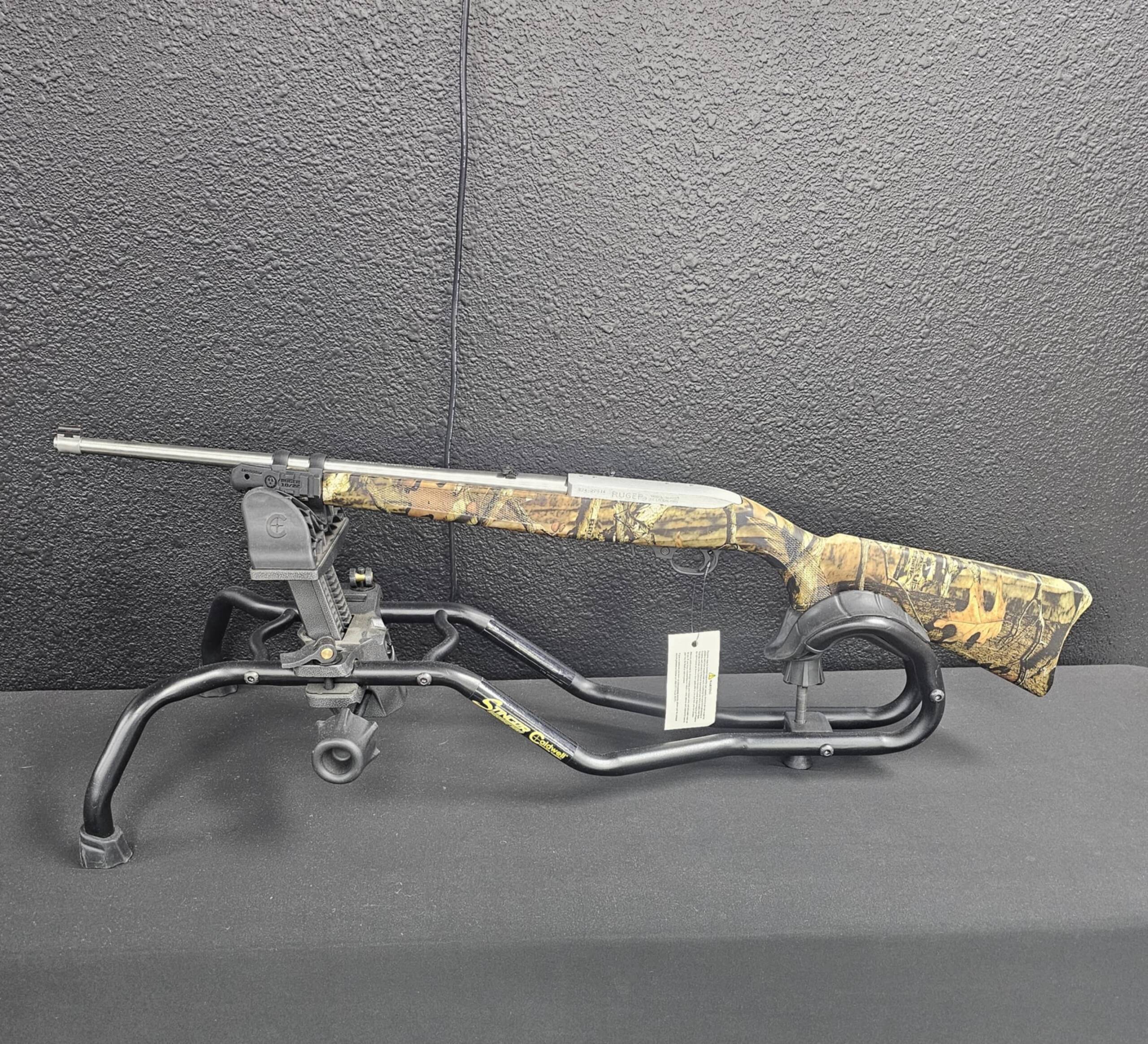 Ruger 10/22 Carbine Camo Synthetic Stock w/ Crimson Trace Laser .22LR - Image 2