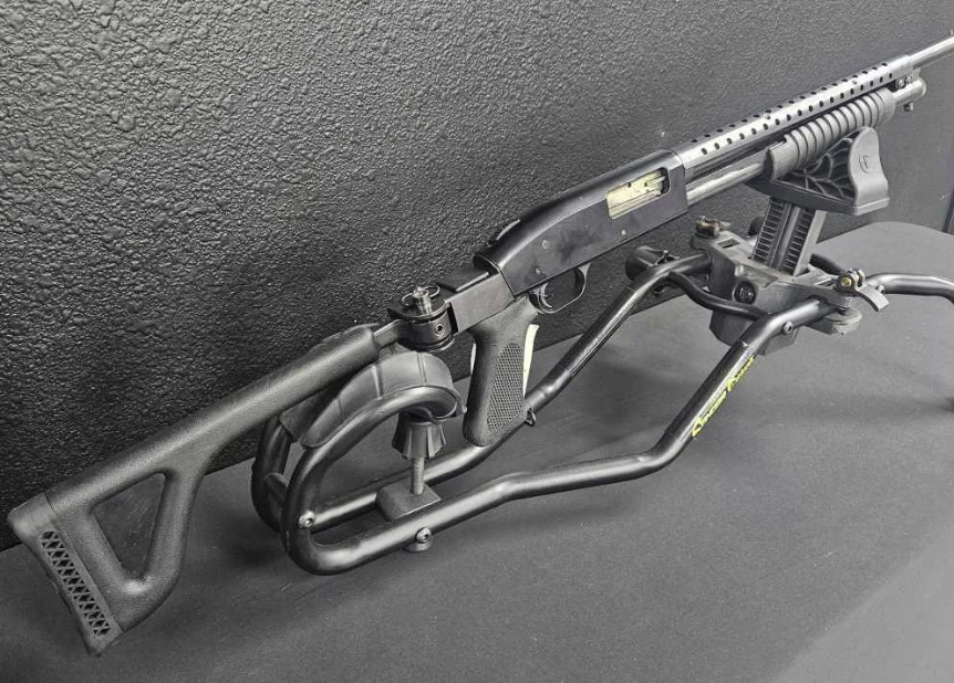 Mossberg 500A 12-Gauge with Folding Stock & Pistol Grip - Image 2