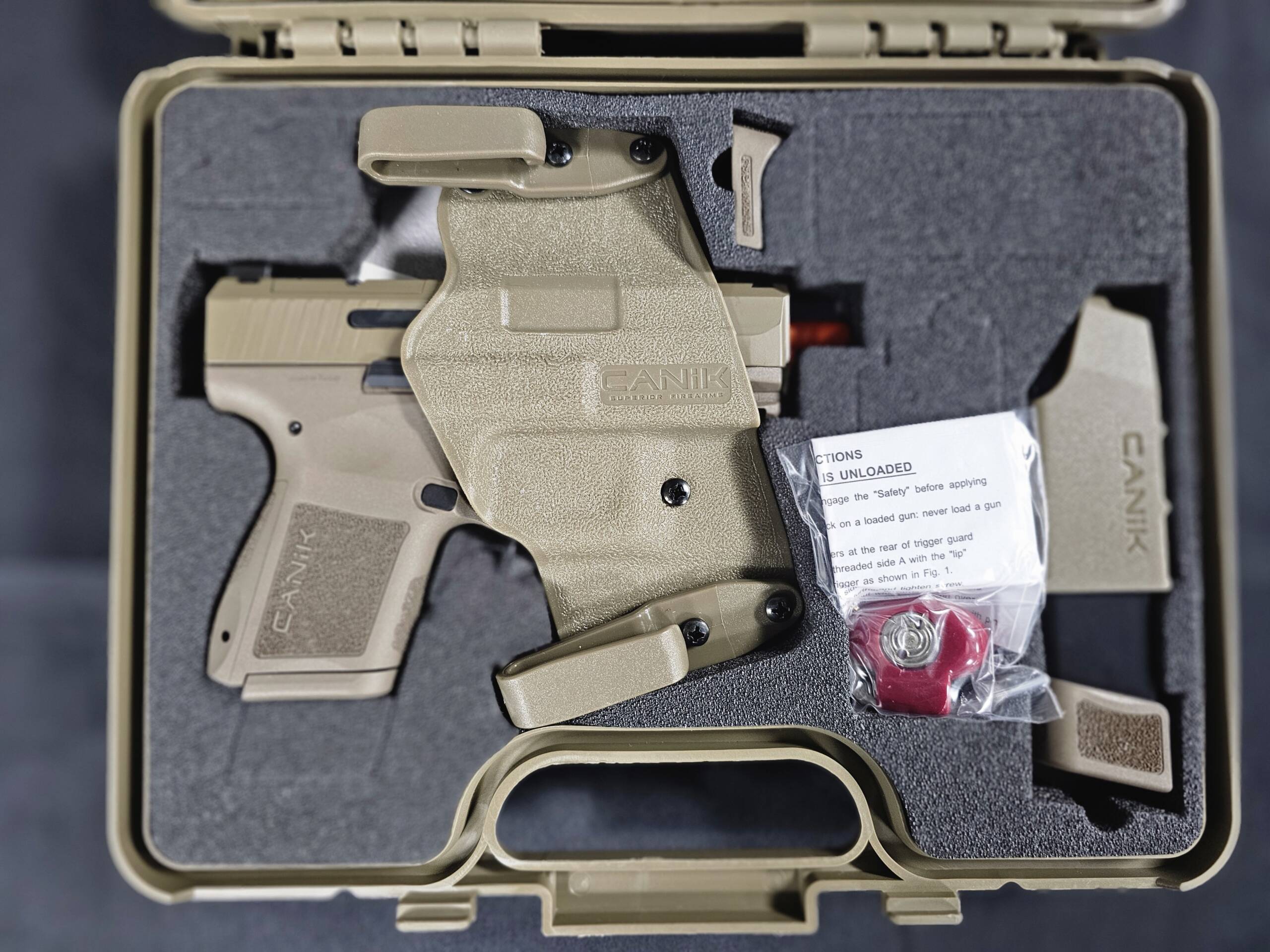Canik Mete MC9 Tan 9mm (CA COMPLIANT) - Image 4