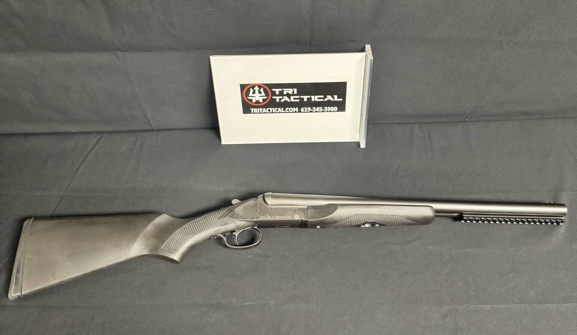STOEGER DOUBLE DEFENSE 12GA SIDE BY SIDE